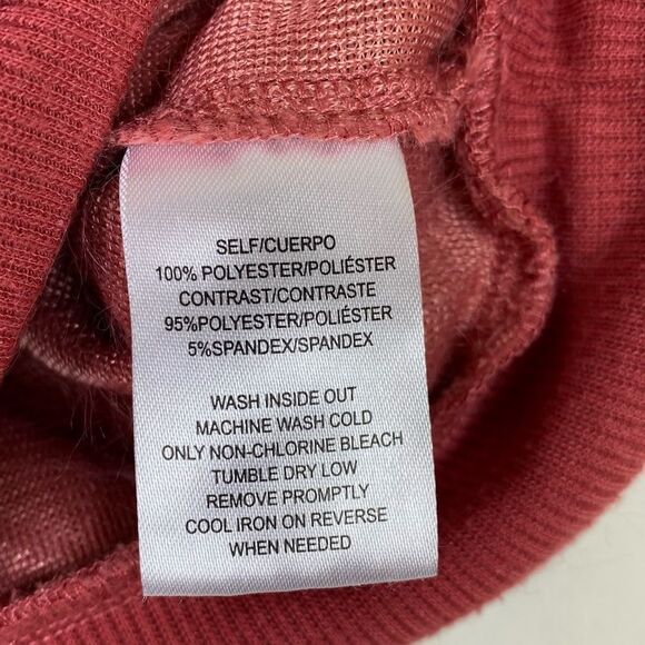 Laughing Llama Baby Girl Red-Pink Faux Fur Layered Ruffled Sweater - Picture 4 of 4